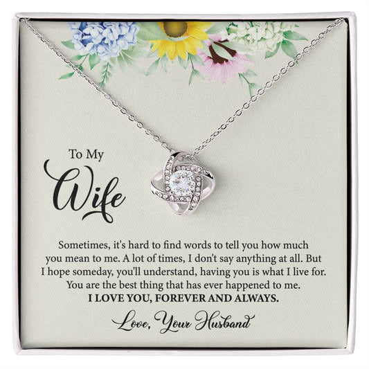 Wife - Sometimes, It's Hard - Necklace