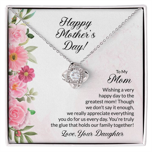 Mom - The Greatest Mom - Necklace