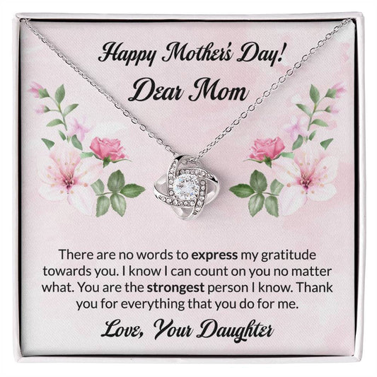 Mom - You Are The Strongest - Necklace