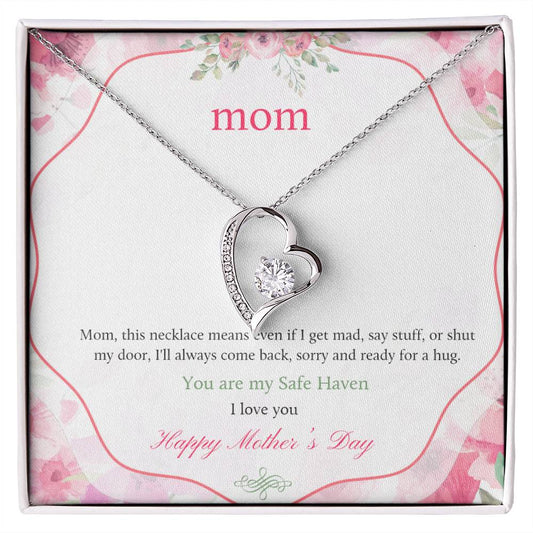 Mom - You Are My Safe Haven - Necklace